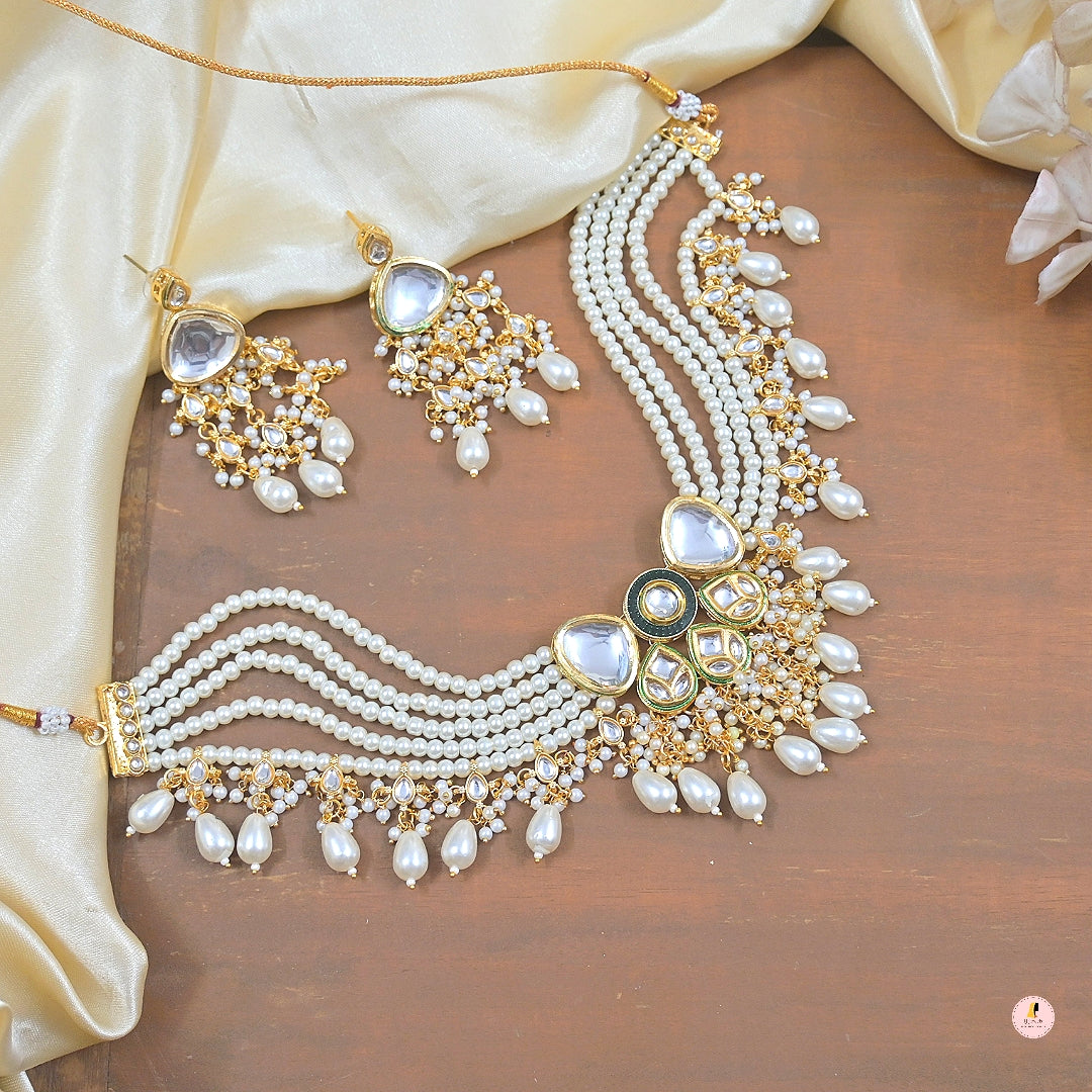 Amisha Kundan Choker Set - Firstglam Quick