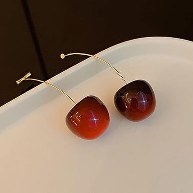 Cherry Dangle Drop Earrings for Women - Firstglam Quick